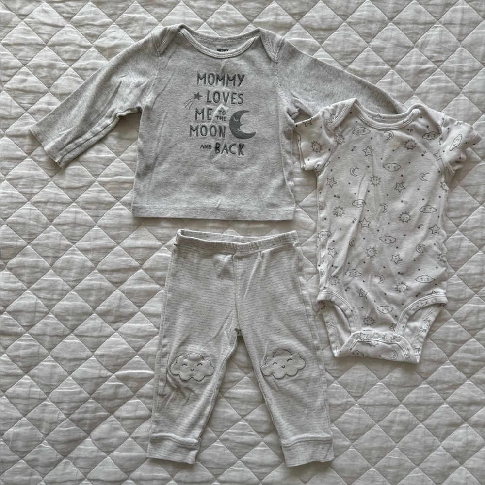 Carters 3 pc Matching Set - Picture 3 of 12